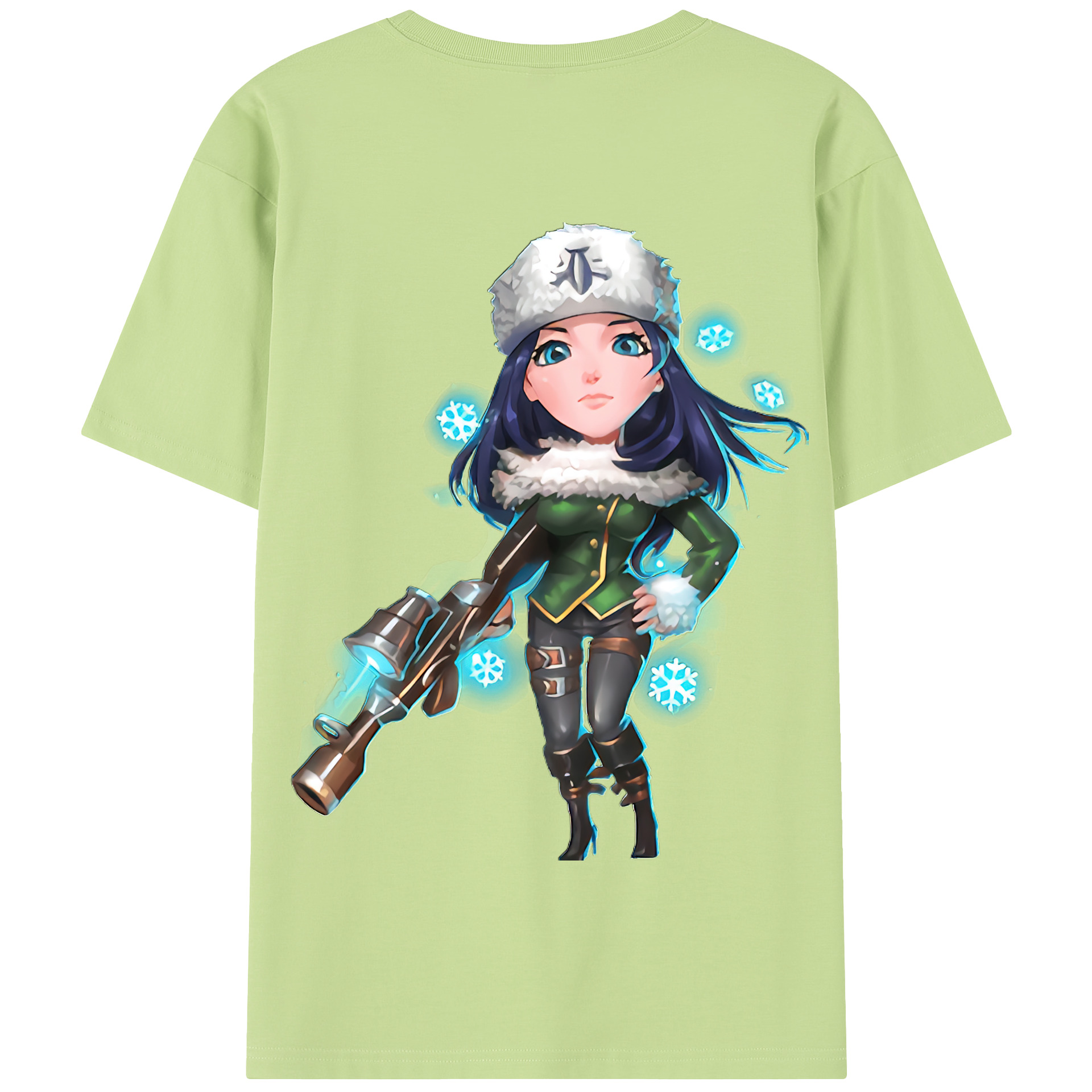 リーグ・オブ・レジェンド League of Legends LOL 綿100％半袖Tシャツ（背面プリント）